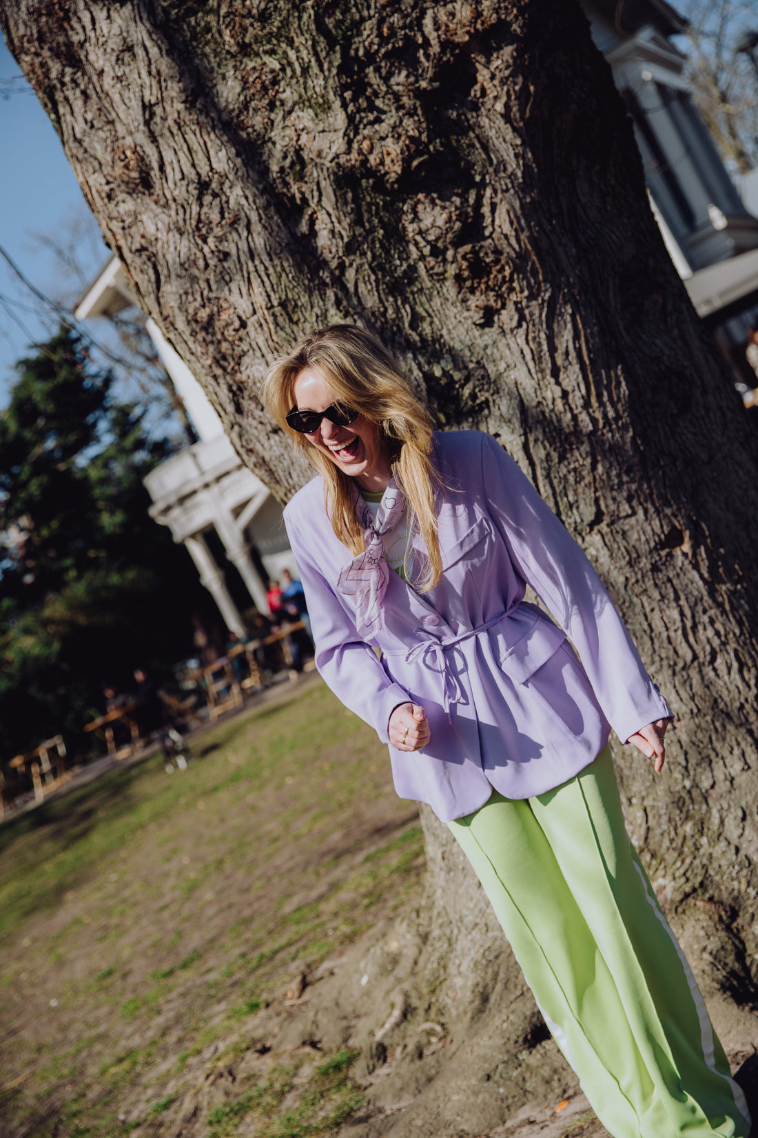 Lynn Pants - Lime