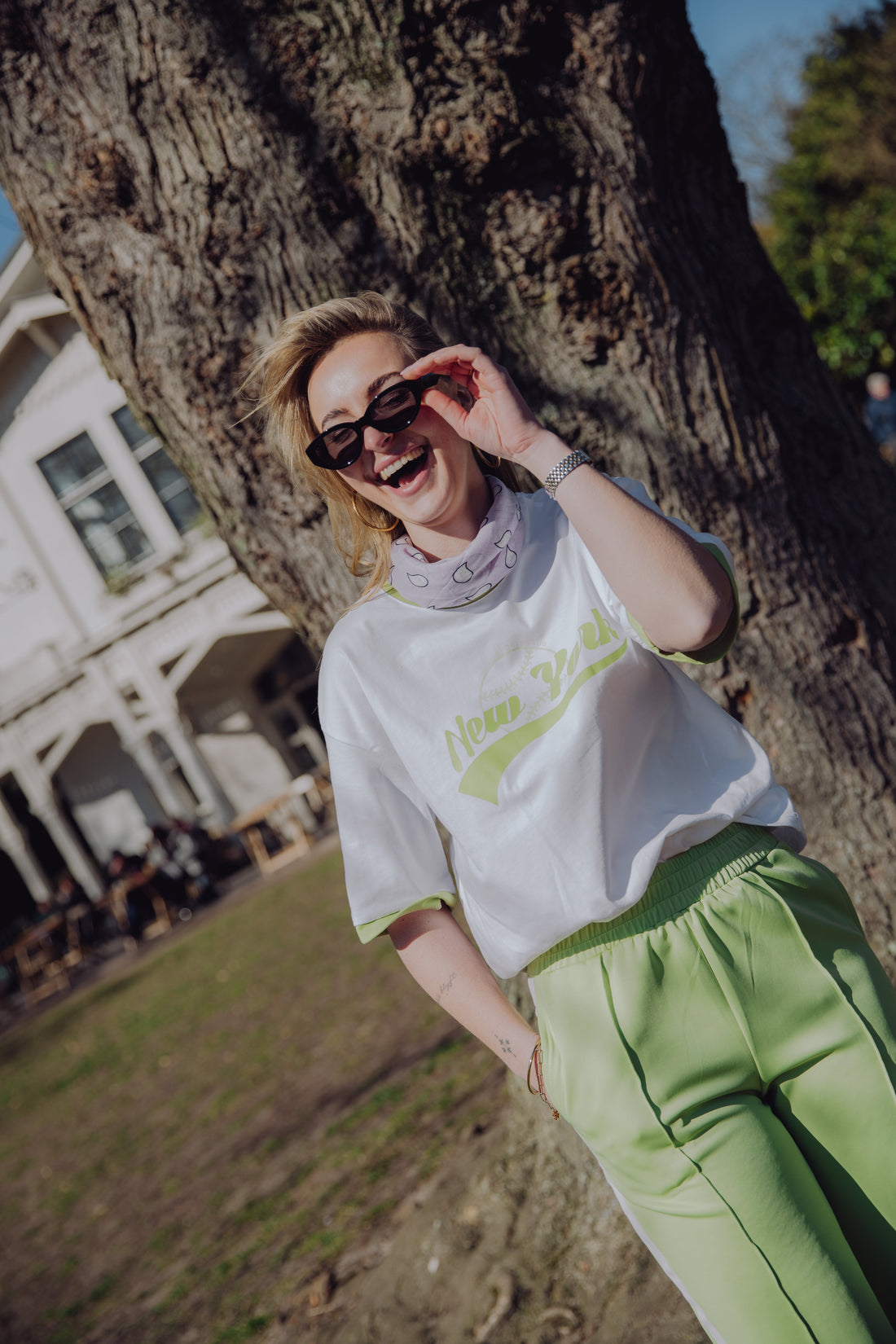 Lynn Pants - Lime