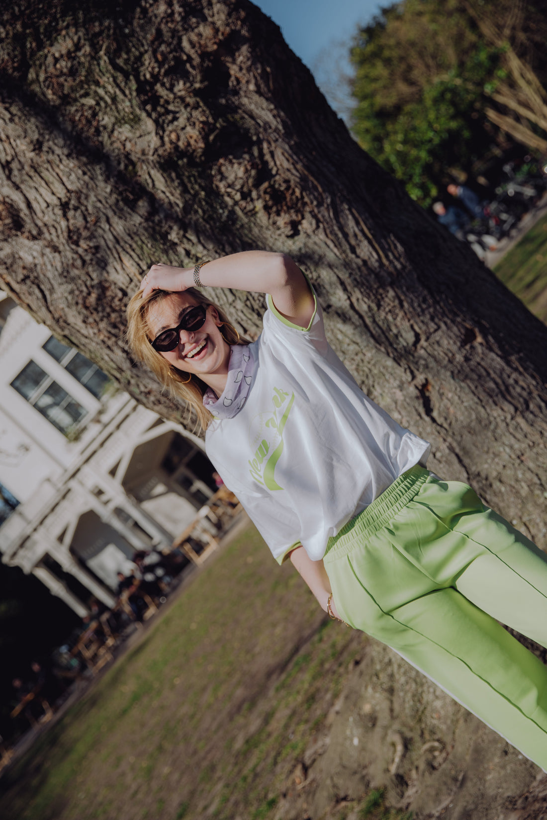 Lynn Pants - Lime
