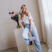 MSCHJosephine Rue Pants - Light Blue Wash