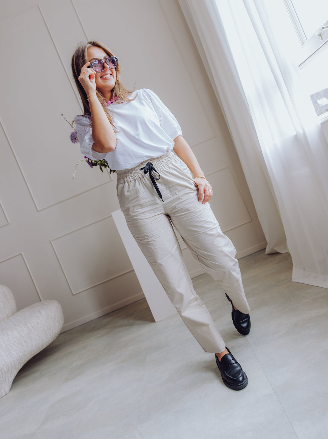 MSCHLana Lenna Ankle Pants - Peyote