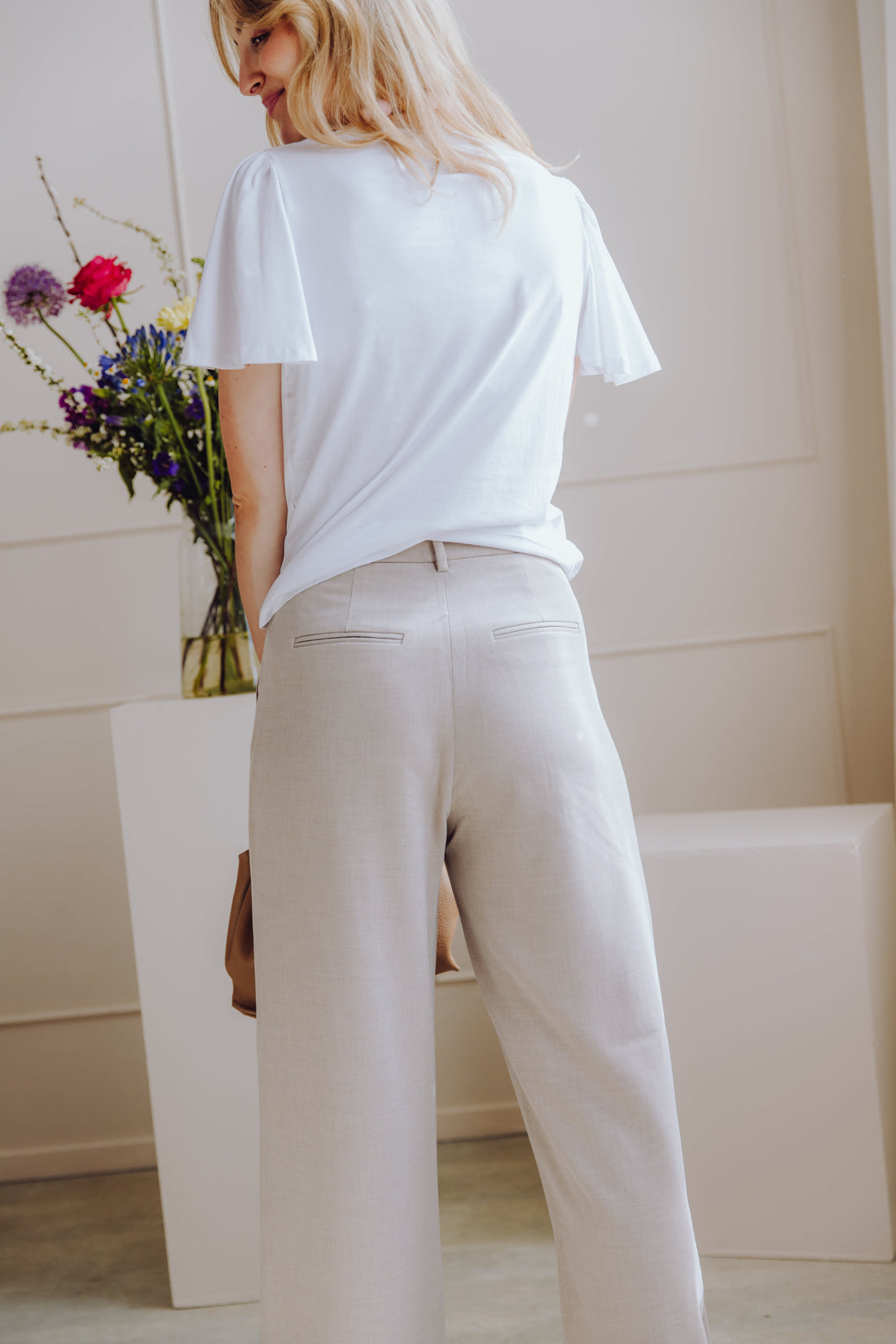 MSCHMirabelle Michelle Pleat Pants - Peyote