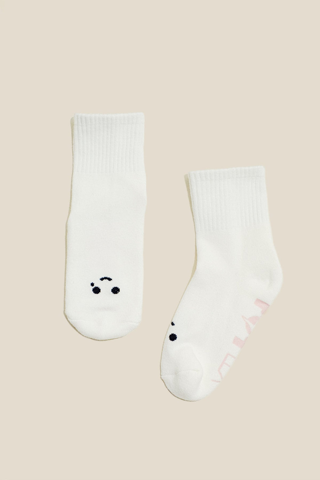 Mixed Emotions Crew Socks - Happy Cry