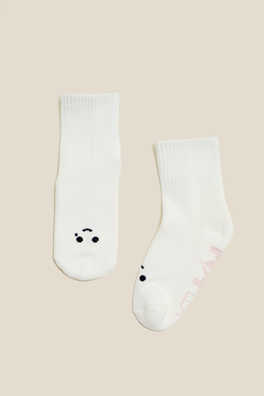 Mixed Emotions Crew Socks - Happy Cry