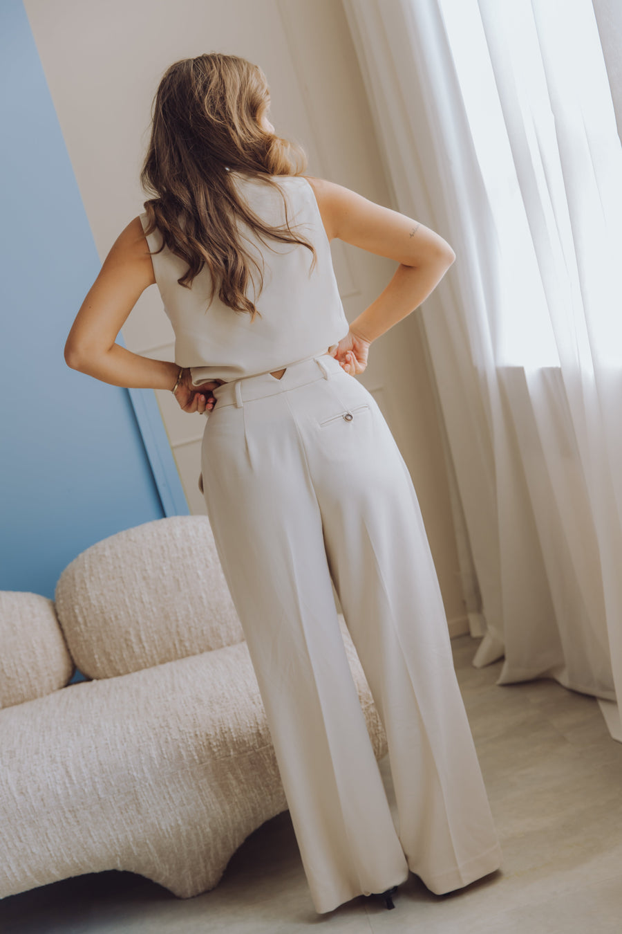 MSCHRosina Michelle HW Pants - Beige