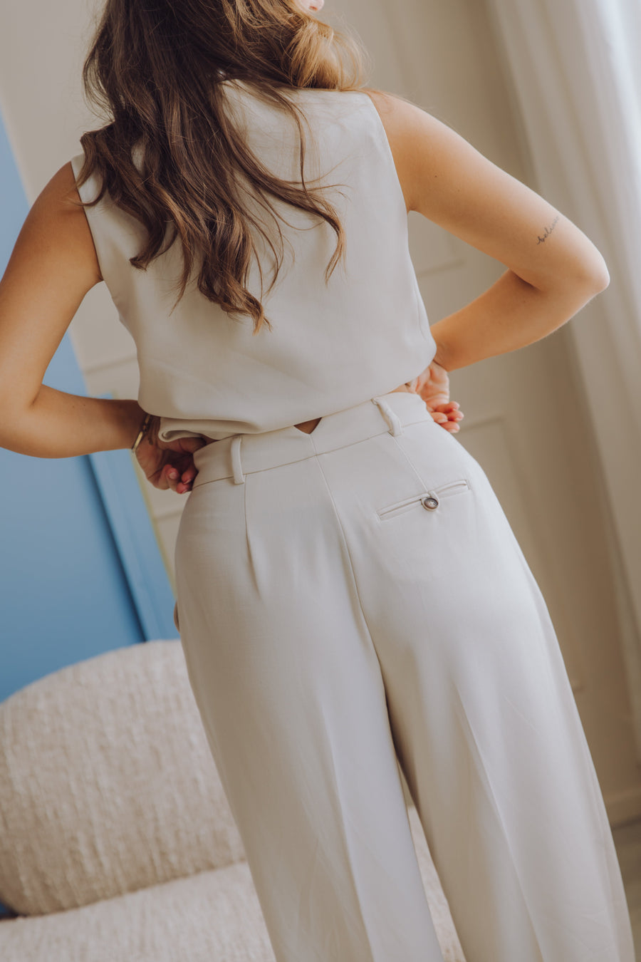 MSCHRosina Michelle HW Pants - Beige