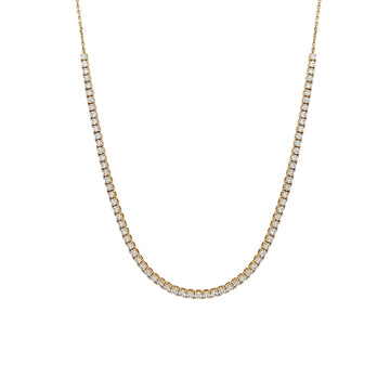 Diamond Tennis Choker Necklace