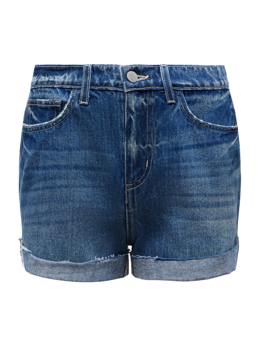 Jazzy Cuffed Denim Short