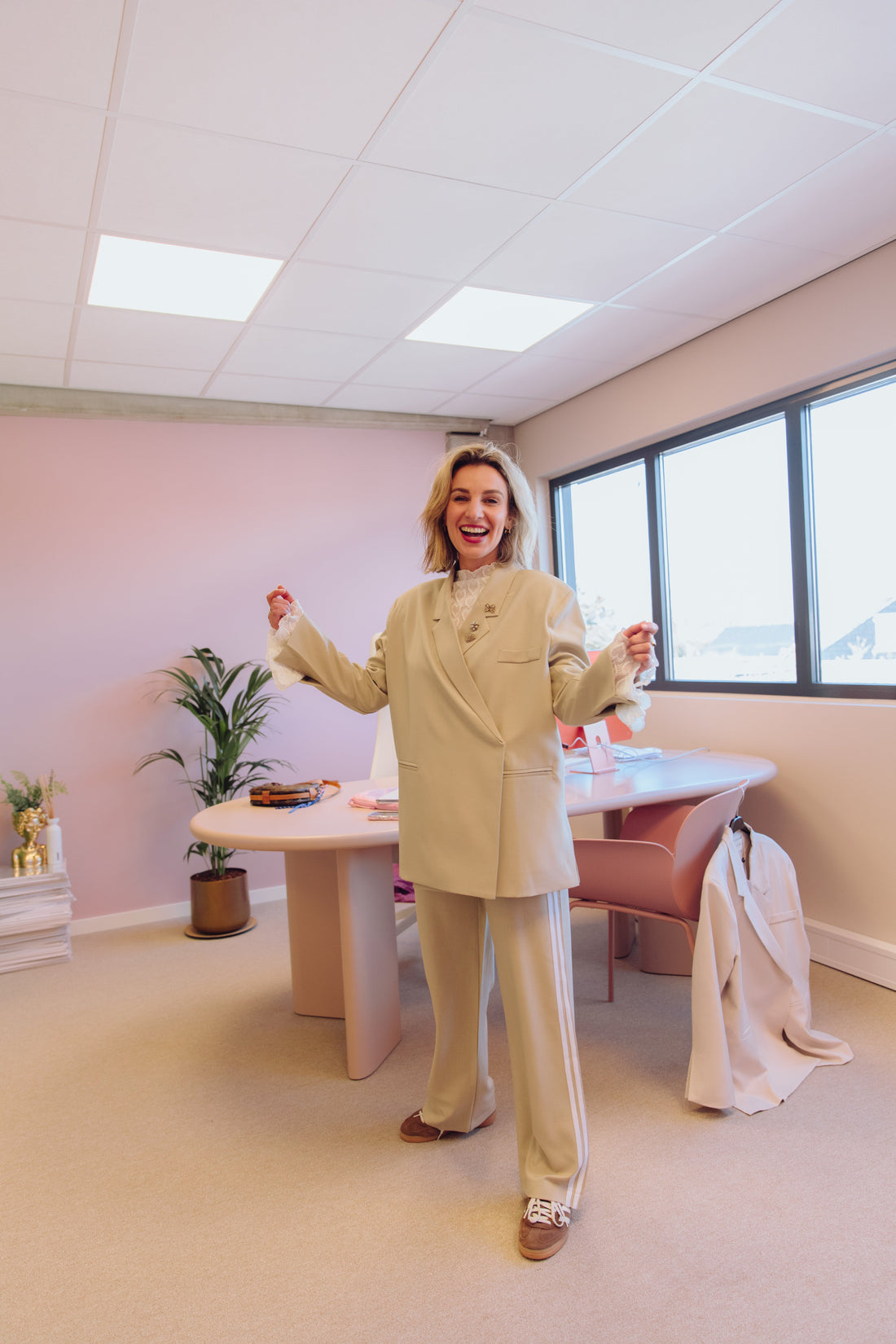 Gaby Pants - Taupe