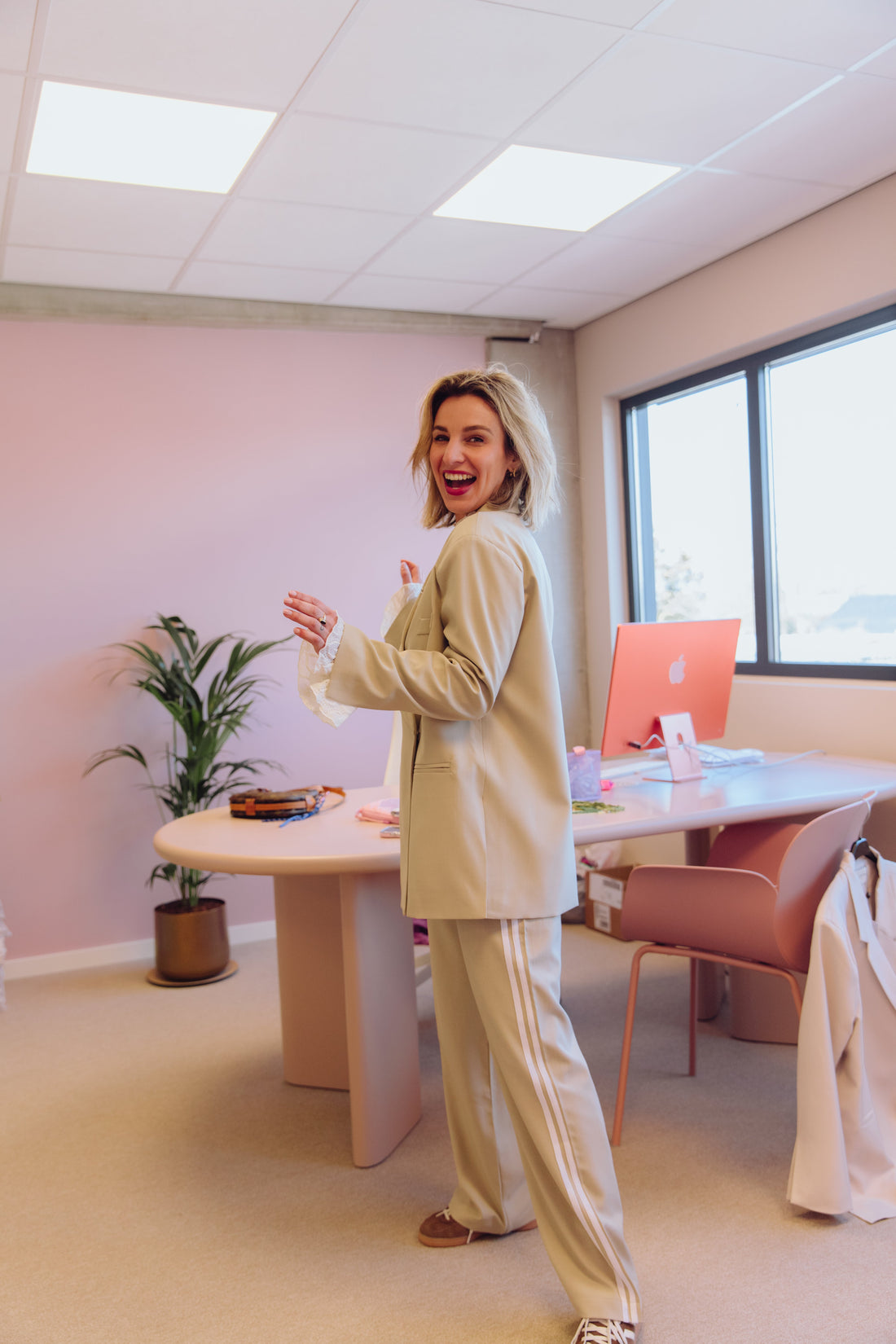 Gaby Pants - Taupe
