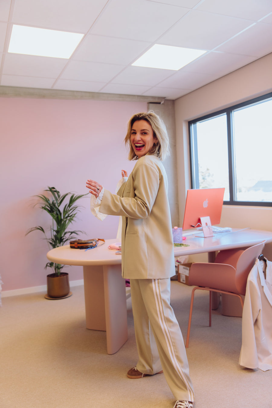 Gaby Pants - Taupe