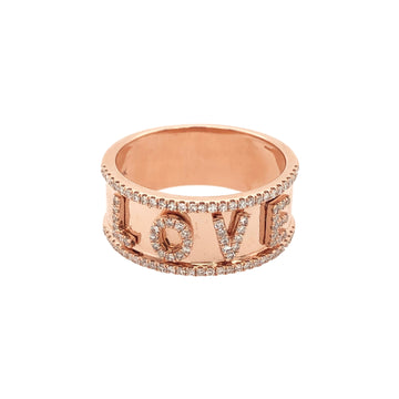 Diamond Love Ring