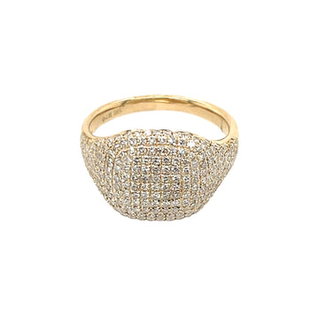 Diamond Pinky Ring