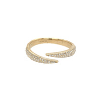 Diamond Bypass Ring