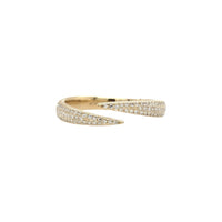 Diamond Bypass Ring
