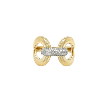 Diamond Link Ring