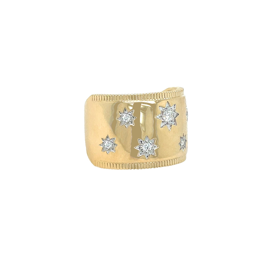Diamond Starburst Ring