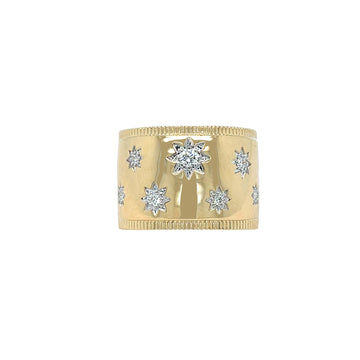 Diamond Starburst Ring