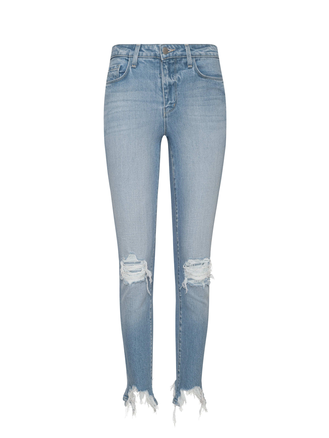 High Line Distressed Skinny Jean