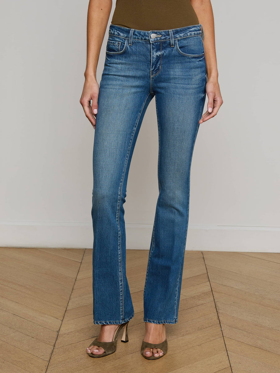 Cara Low-Rise Bootcut Jean