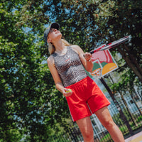 Stripe Short - Rood