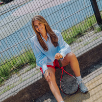 Stripe Short - Rood