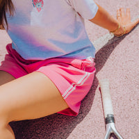 Stripe Short - Roze