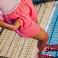 Stripe Short - Roze