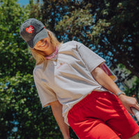 Stripe Short - Rood