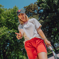 Stripe Short - Rood