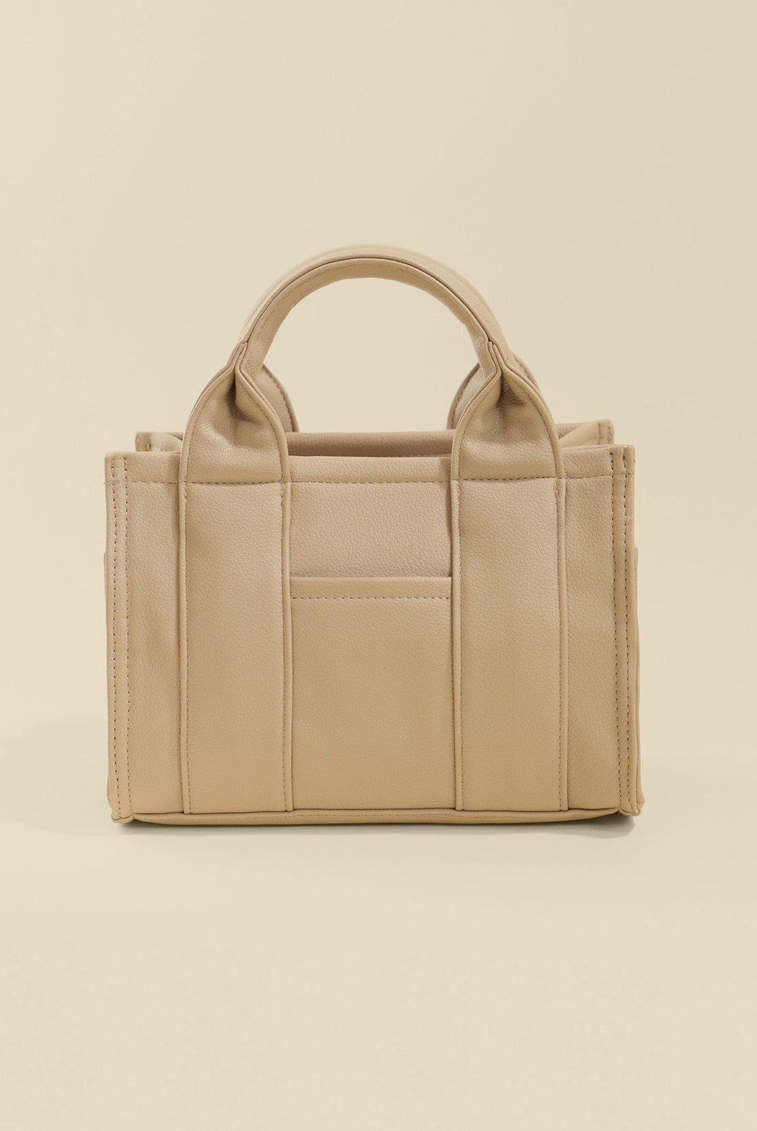 Vegan Leather Baby Sloane Tote - Gilded Beige
