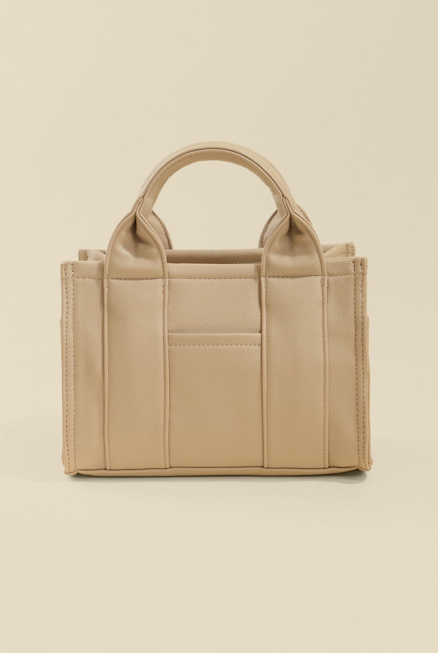Vegan Leather Baby Sloane Tote - Gilded Beige