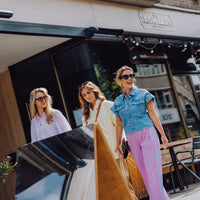Stripe Pants - Lila