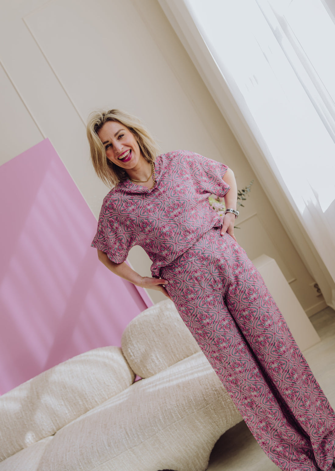 Lily Pants - Roze