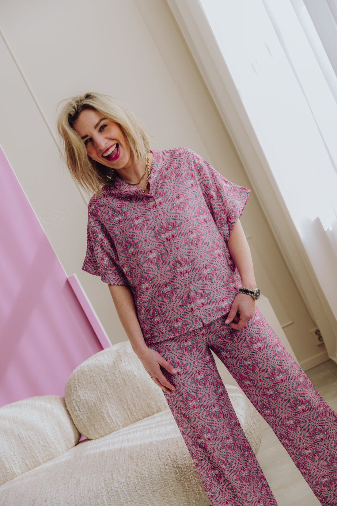 Lily Pants - Roze