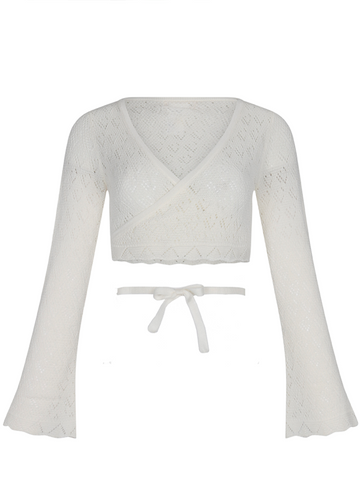 Kaia Ivory Knitted Top