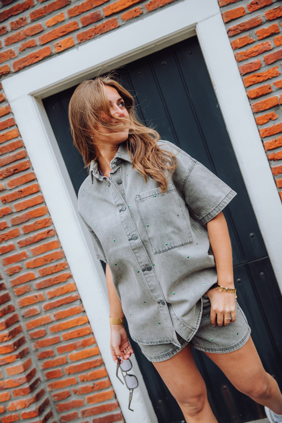 Zaar Short - Mid Grey