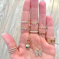 Diamond Love Ring